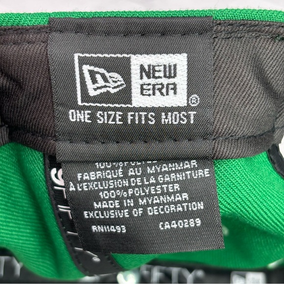 New Era 9Fifty Boston Celtics 2024 NBA Finals Side Patch Green Snapback Hat OSFM - Picture 7 of 8